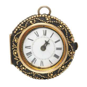 A fine, rare French miniature pair cased verge watch Circa 1675