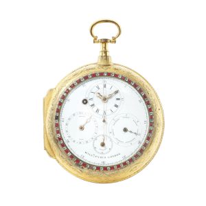 An English astronomical verge for the Chinese market Circa 1790