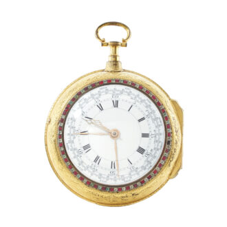 An English astronomical verge for the Chinese market Circa 1790