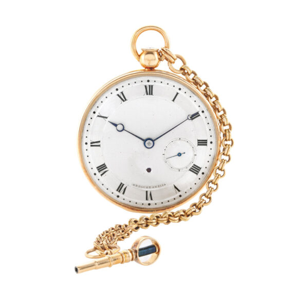 French gold open faced quarter repeater Circa 1815