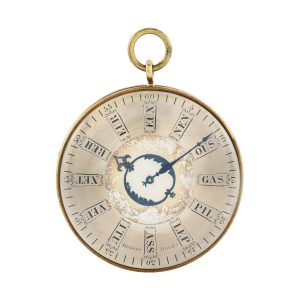 French watch with unusual lever escapement and dial Circa 1825