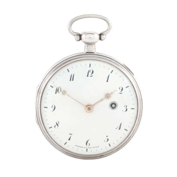 A Swiss open faced pocket watch with rare escapement Circa 1810 A Swiss open faced pocket watch with rare escapement Circa 1810