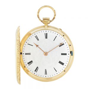 French quarter repeater with unusual lever escapement Circa 1830