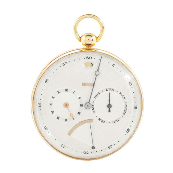 A chronometer with week days, pr and thermometer Circa 1980