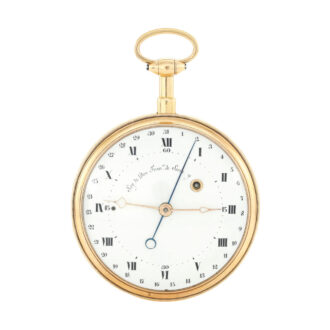 A French watch with portrait of King Carlos IV of Spain Circa 1790