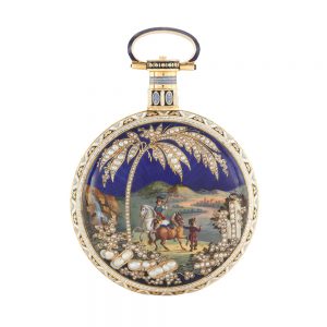 A Swiss centre seconds watch for the Chinese market Circa 1820