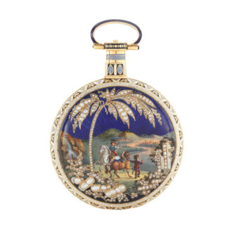 A Swiss centre seconds watch for the Chinese market Circa 1820