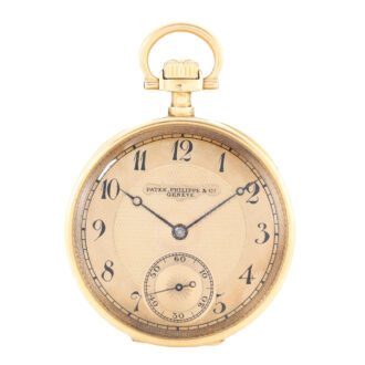 Swiss rose gold open faced lever watch Circa 1904
