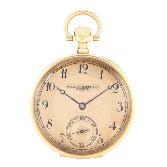 Swiss rose gold open faced lever watch Circa 1904