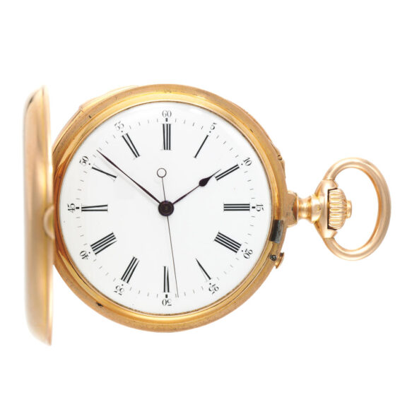 French repeater with independant seconds Circa 1830