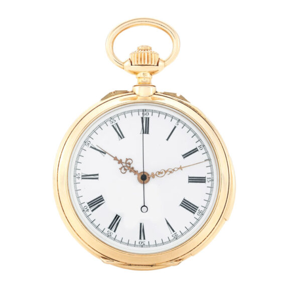 Swiss quarter repeating chronograph watch Circa 1890 Swiss quarter repeating chronograph watch Circa 1890