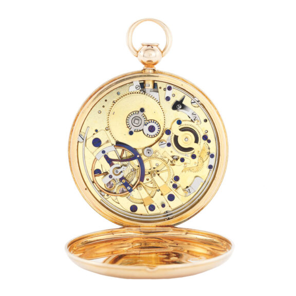 French rose gold cylinder pocket watch Circa 1821 French rose gold cylinder pocket watch Circa 1821