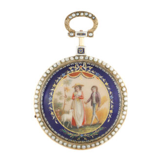 Swiss duplex watch for the Chinese market Circa 1820