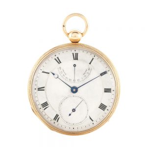 Swiss watch with thermometer for Recordon Circa 1820