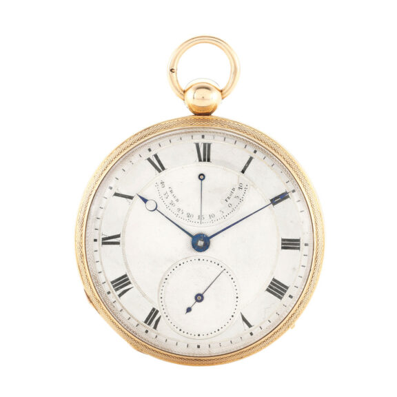 Swiss watch with thermometer for Recordon Circa 1820
