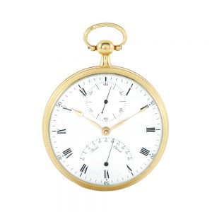 Exceptional and rare Swiss gold chronometer Circa 1820