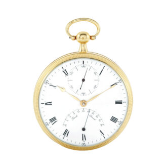 Exceptional and rare Swiss gold chronometer Circa 1820
