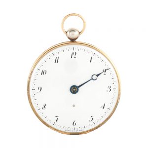 French gold and silver souscription watch Circa 1818