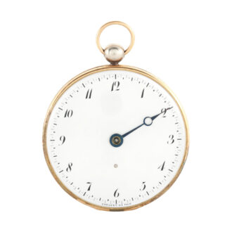 French gold and silver souscription watch Circa 1818