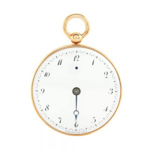 Fine French gold souscription watch Circa 1807