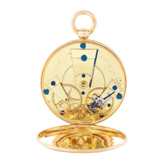 Fine French gold souscription watch Circa 1807