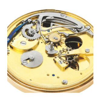 French gold 'garde temps' quarter repeater Circa 1789