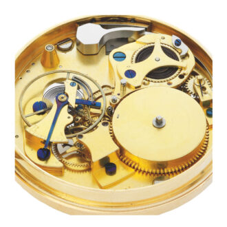 French gold 'garde temps' quarter repeater Circa 1789