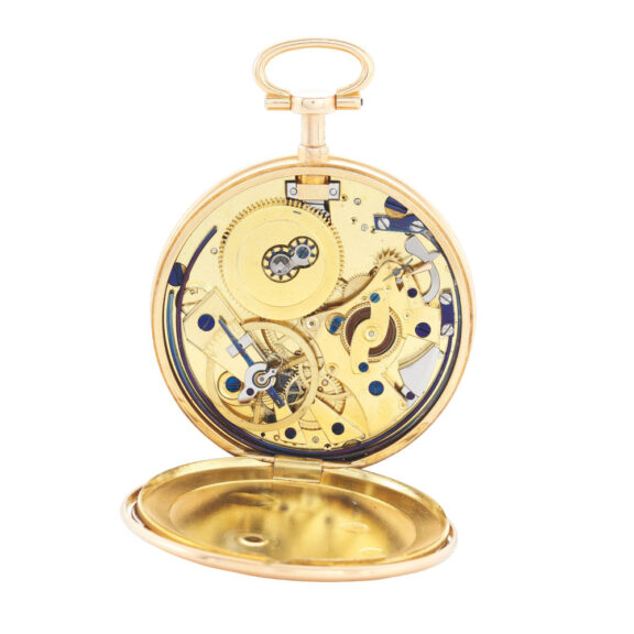 Fine French rose gold quarter repeater Circa 1806 Fine French rose gold quarter repeater Circa 1806