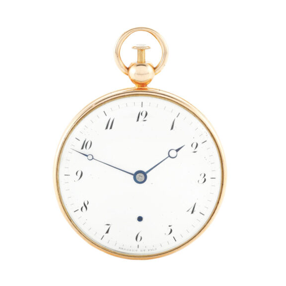 French gold open faced quarter repeater Circa 1800