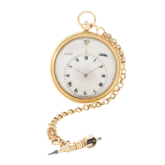 Small, fine and rare French gold convertible watch Circa 1818
