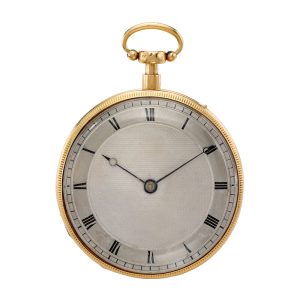 French gold musical quarter repeating Circa 1820