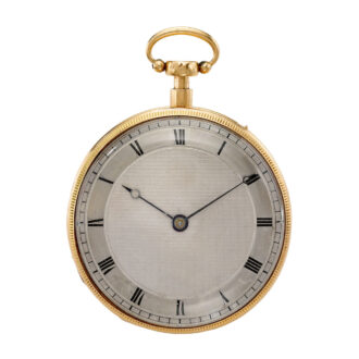 French gold musical quarter repeating Circa 1820