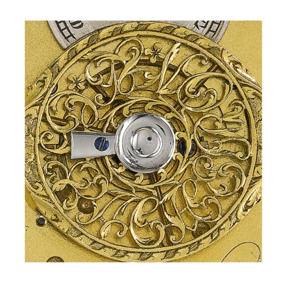 Rare Swiss silver verge watch with alarm Circa 1827 Rare Swiss silver verge watch with alarm Circa 1827
