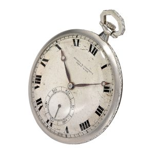 Swiss platinum diamond set lever watch Circa 1920