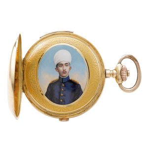 Fine Swiss chronograph for the Indian market Circa 1900