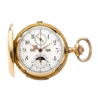 Fine Swiss chronograph for the Indian market Circa 1900 Fine Swiss chronograph for the Indian market Circa 1900