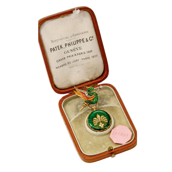 Swiss 18 carat ladies pendant watch Circa 1903