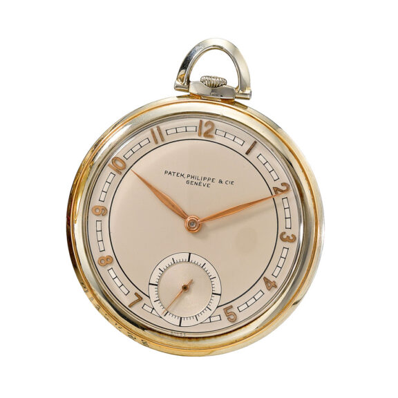 Swiss 18 carat white and rose gold lever watch Circa 1929 Swiss 18 carat white and rose gold lever watch Circa 1929