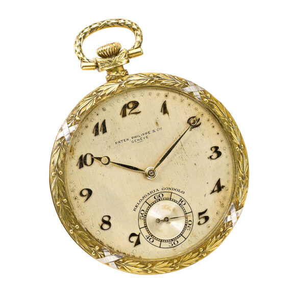 Swiss gold and platinum lever watch Circa 1924