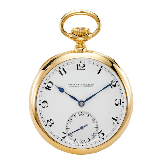 Swiss observatory watch with Guillaume balance Circa 1919