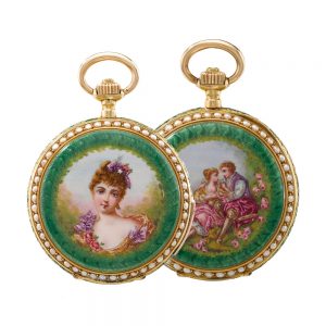 Swiss ladies quarter repeater for Chinese market Circa 1890