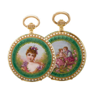 Swiss ladies quarter repeater for Chinese market Circa 1890