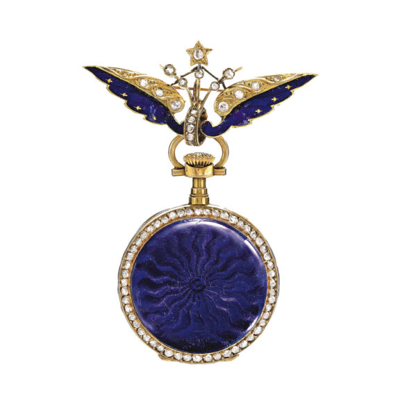 Swiss gold open faced lever watch Circa 1894