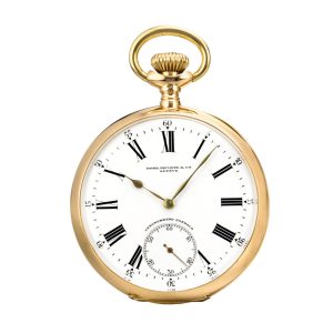 Swiss rose gold open faced lever watch Circa 1905