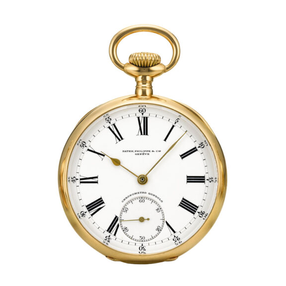 Swiss 18 carat rose gold open faced watch Circa 1905
