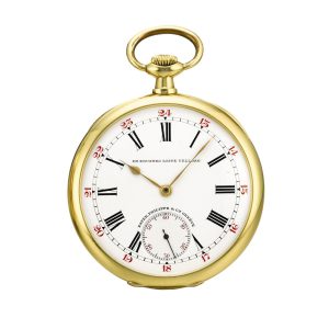Swiss gold open faced lever watch Circa 1915