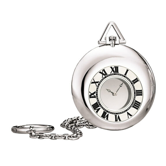 Fine, rare French platinum mystery watch Circa1980