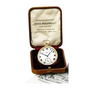 Swiss gold open faced lever pocket watch Circa 1927
