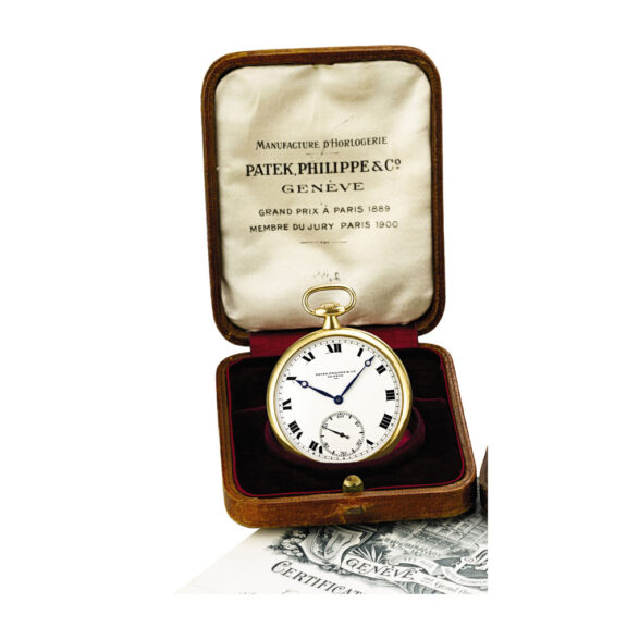 Swiss gold open faced lever pocket watch Circa 1927