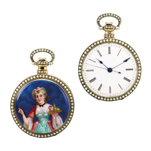 Swiss centre seconds watch for Chinese market Circa 1895